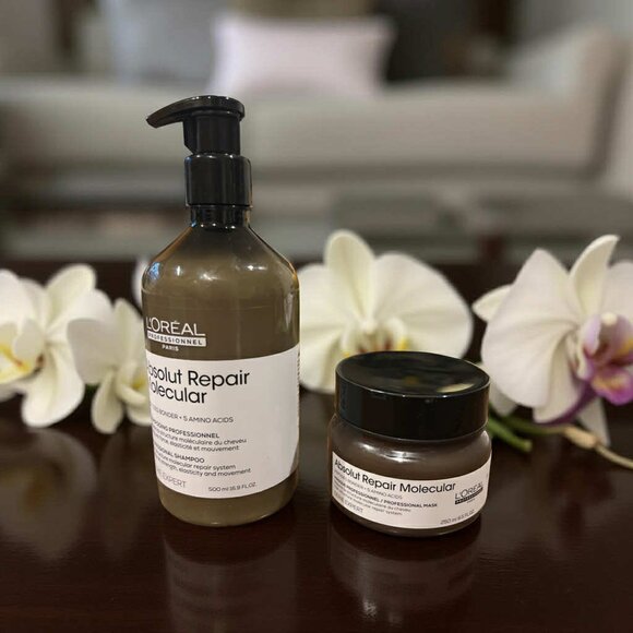L'Oreal Professionnel Absolut Repair Molecular Holiday Kit Shampoo  Mask - Picture 5 of 5
